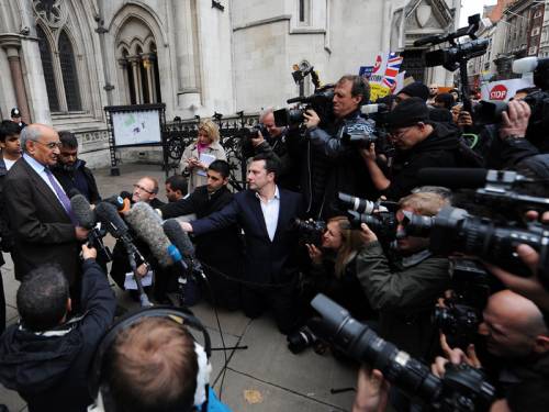 Terror suspect Abu Hamza al-Masri and four others are set to be extradited to the US from Britain. (AAP)